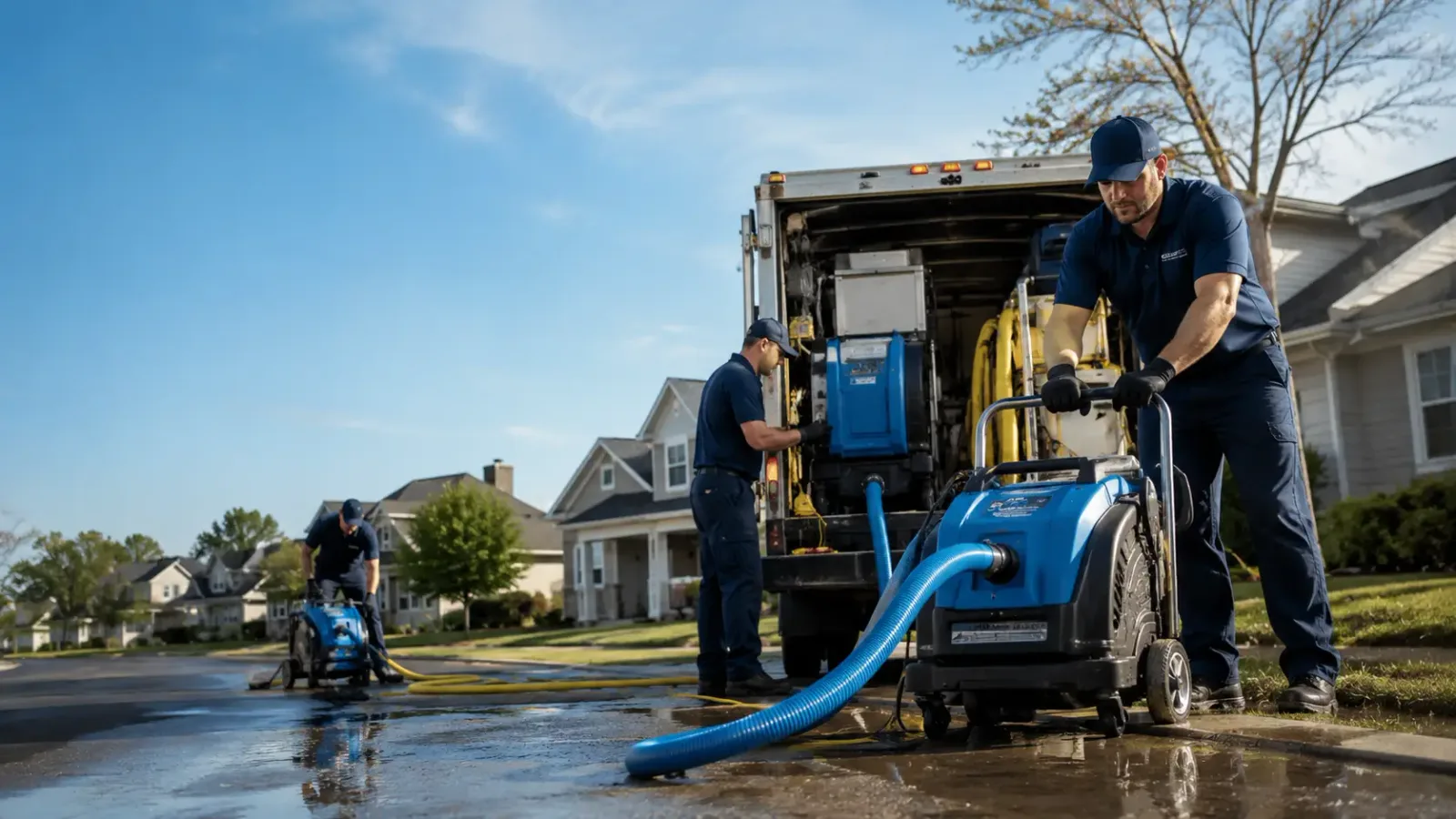 Flood Damage Cleanup in Butte Des Morts, WI